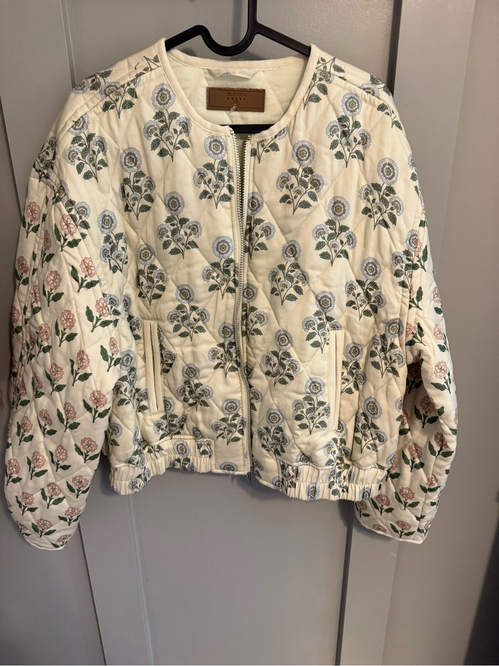 Block party Quilted Bomber Jacket - anthro blank nyc